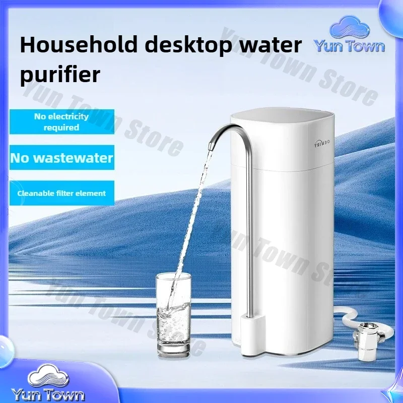Household Kitchen Desktop Water Purifier Tap Water Direct Drinking Filter Tap Filter Water Purifier Free of Installation