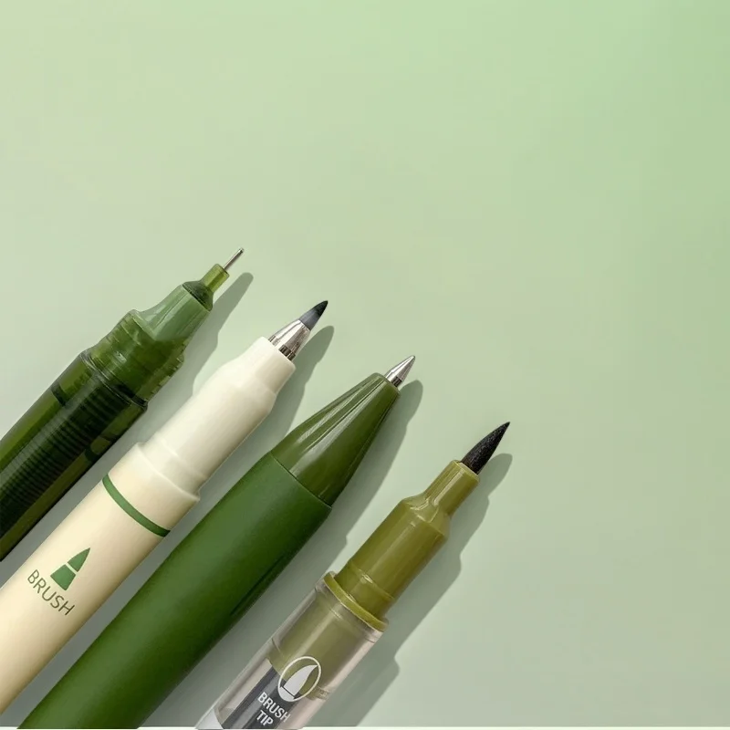 4 Vintage-Stiftsets, schnell trocknende Tinte für glattes Schreiben, kompatibel mit mehreren Spitzen, ideal für Büroarbeit und Notizbücher, Schreibwaren – Detail 2