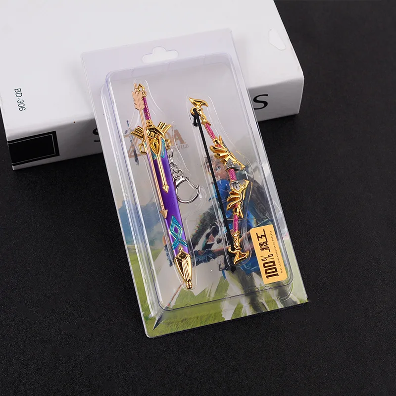 

A Set Gothic FF7 Game Final Fantasy Model Toy Breath of the wild Link Hero Master Sword Anime Cosplay Prop Souvenirs Box Package
