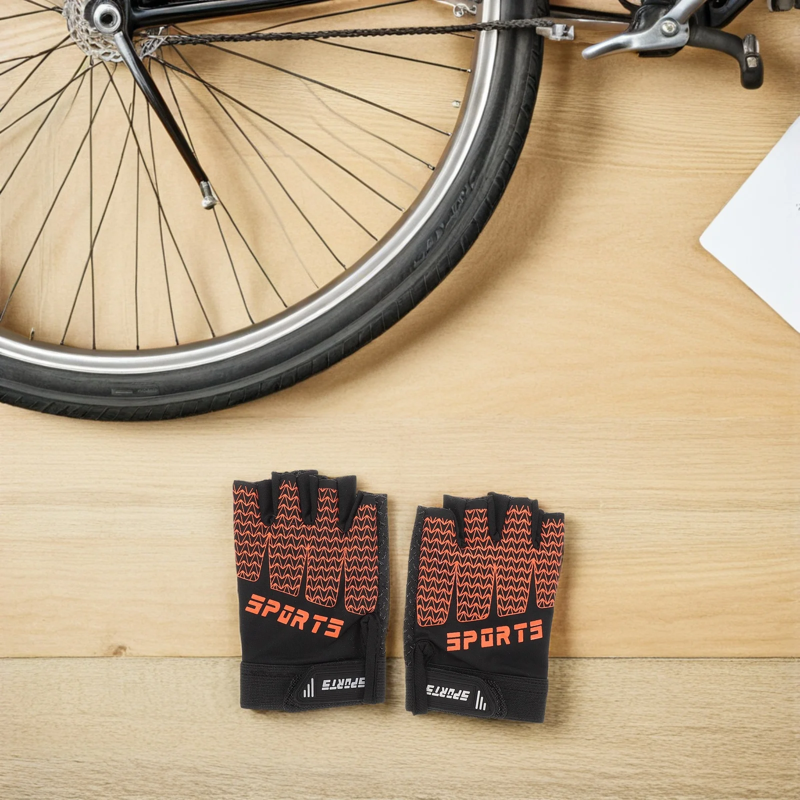 

1Pair Kids Half Finger Cycling Gloves Breathable Non Slip Grip Gloves for Boys Girls Mountain Bike Riding Half Finger Glove