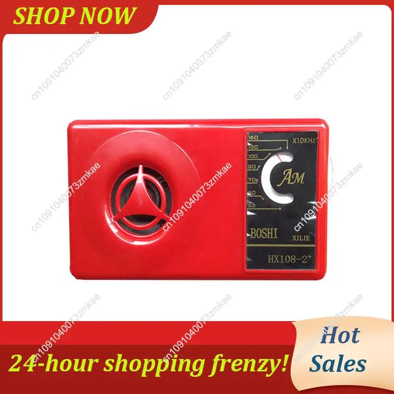 البيع اليومي 4 مجموعة 7 أنبوب AM راديو الإلكترونية لتقوم بها بنفسك عدة مجموعة التعلم الإلكترونية HX108-2 لتقوم بها بنفسك عدة بدون بطارية