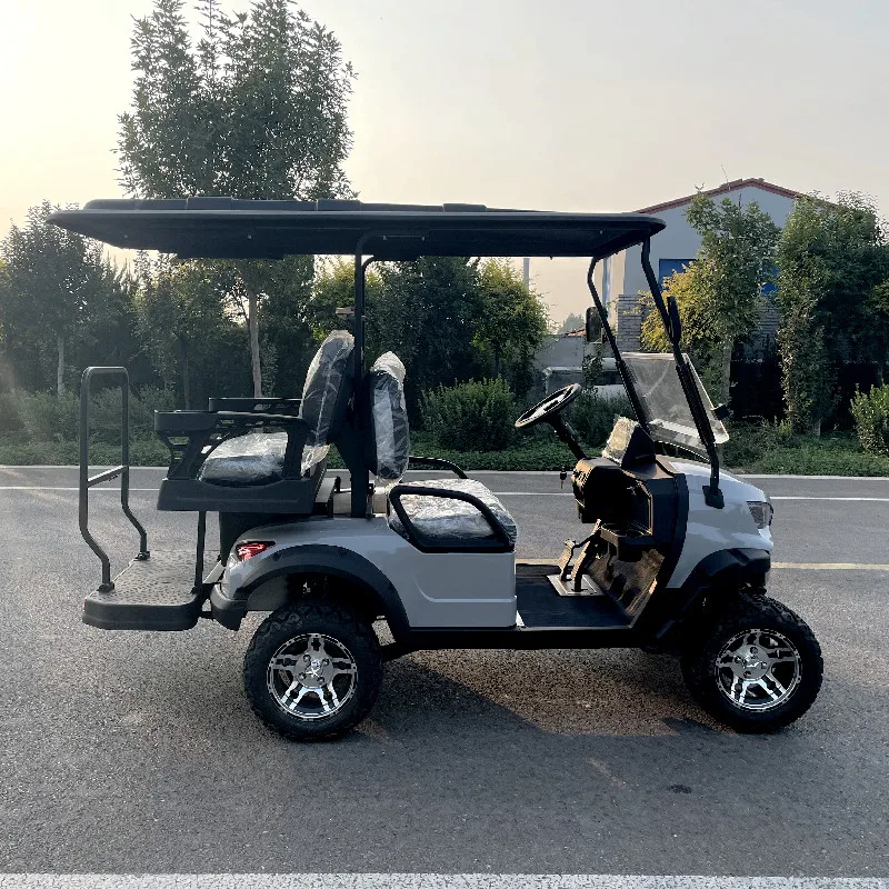 Best Price Luxury Four Wheeler 4 Seater Electric Scooter 4 Wheel Disc Brake Electric Golf Cart Suitable For Use On The Course