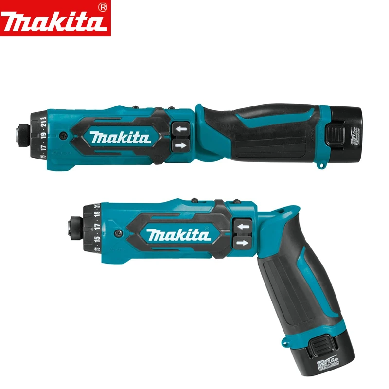 Imagem -02 - Makita-chave de Fenda Elétrica Compacta de Impacto sem Fio Conjunto de Chave de Fenda de Light t Íon de Lítio Luz Led d