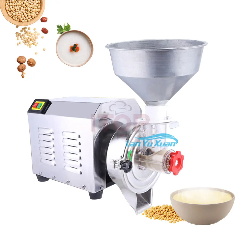 ITOP-refinador de productos de tendencia, máquina para hacer mantequilla de acero inoxidable, molino coloidal Tahini de tuerca de cacao, 1400r/min