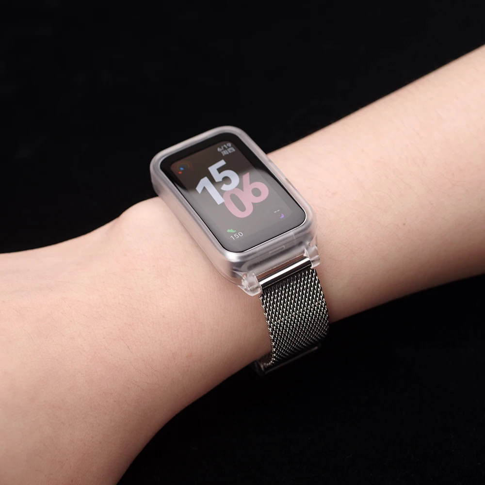 Ремешок для Huawei Band 10 9 8, металлический ремешок для часов для Huawei Band 9, умный браслет для Huawei Band 8, аксессуары для ремешка