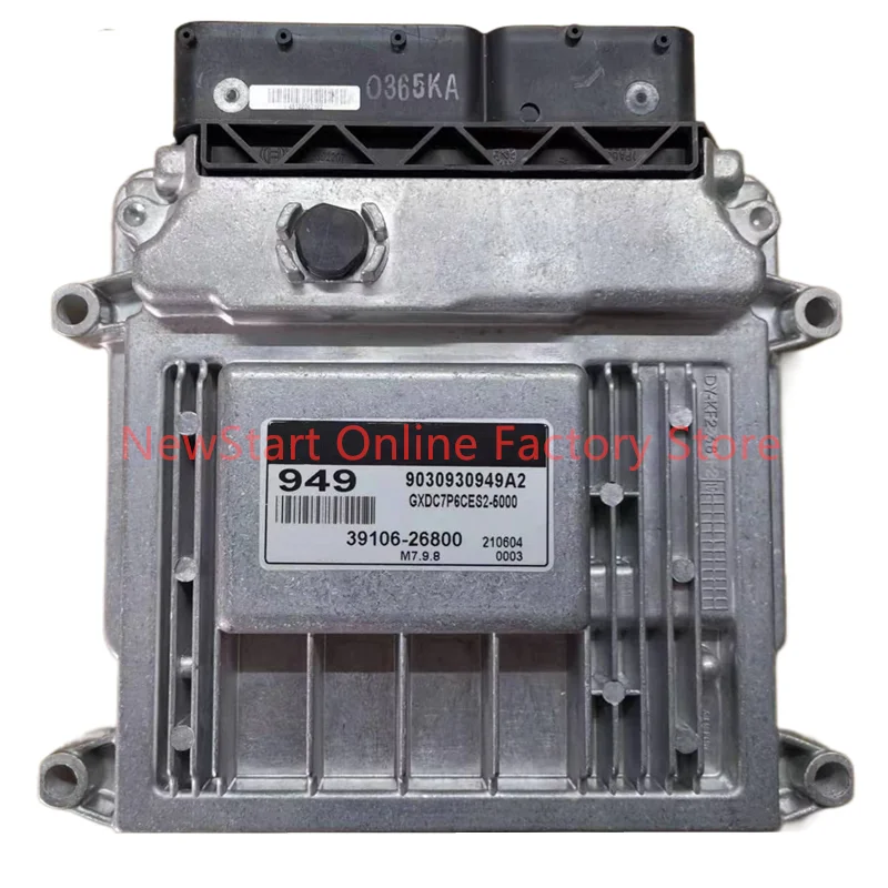

39106-26800 New ECU Original Car Engine Computer Board Electronic Control Unit M7.9.8 949