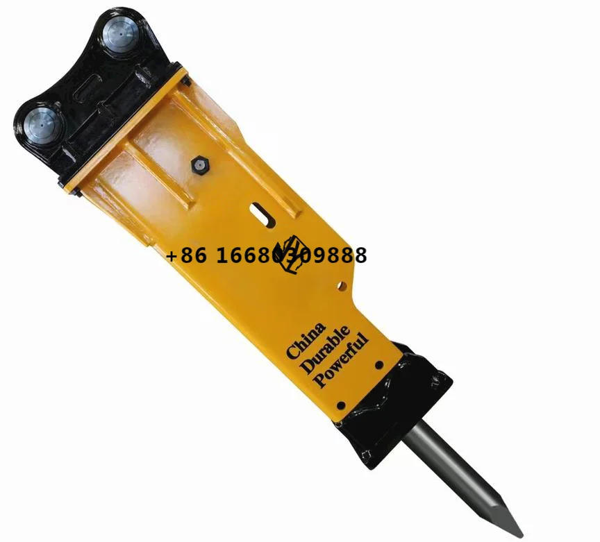 High Quality Excavator Demolition Rock Breaker Hydraulic Concrete Hammer with Chisel for Excavator