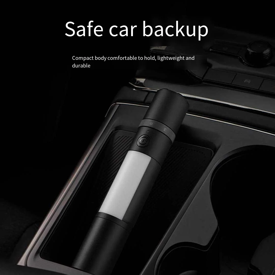 Mijia多機能懐中電灯ズーム機能付き超高輝度トーチ窓割り器安全ベルトカッターXiaomi車載緊急LEDライト