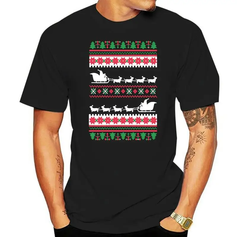 basset hound santa s reindeer christmas ugly t shi t shirt men Customize 100% cotton O-Neck Sunlight New Style summer tshirt