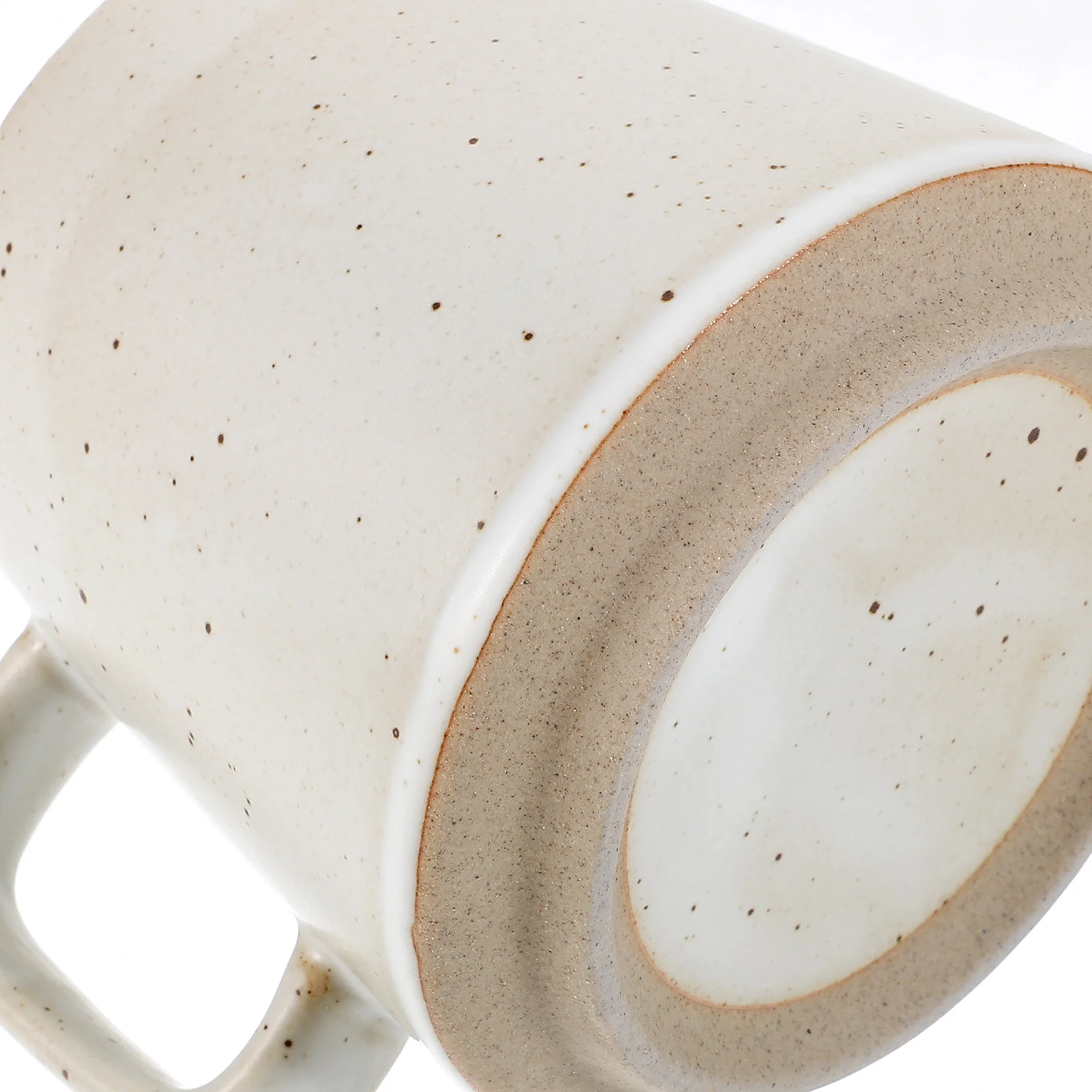 

White Ceramic Coffee Mug Sturdy Heat Resistant Office Milk Cup Tea Cup White Coffee Mug Cereal Mugs