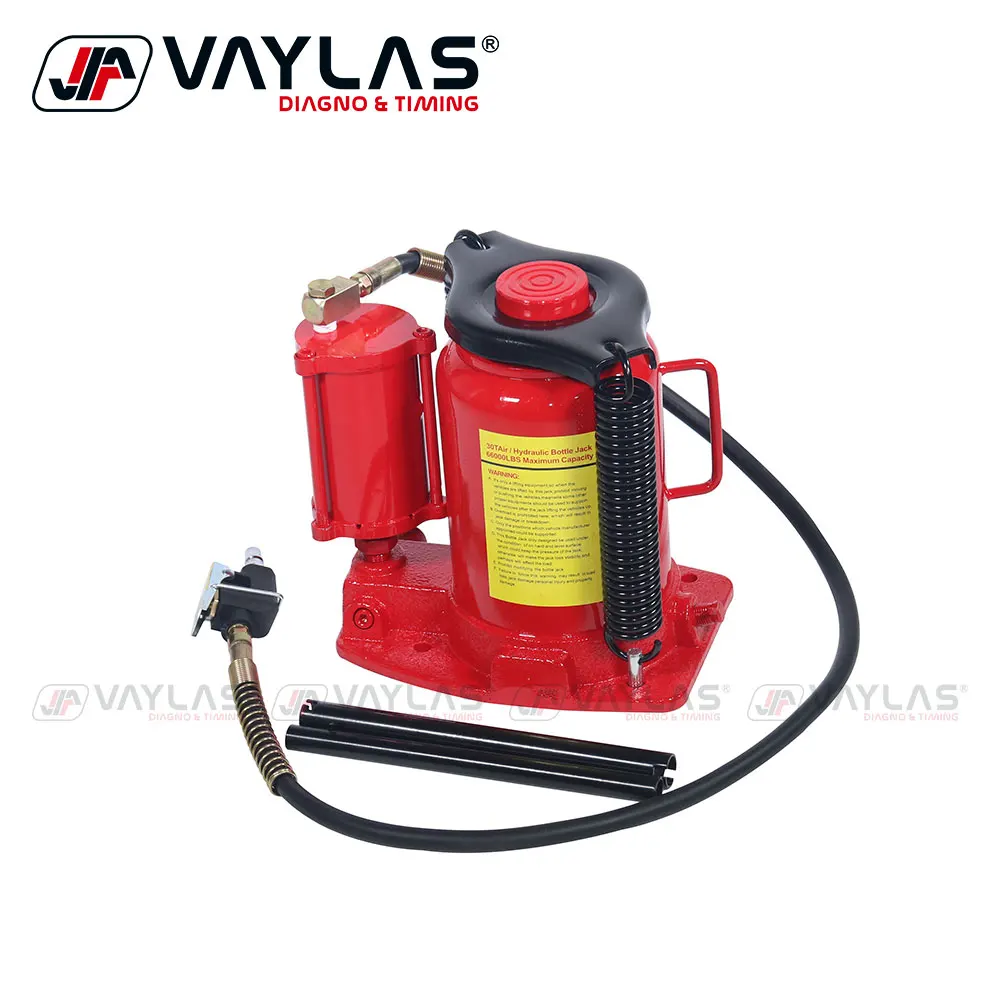 30T Air Hydraulic Bottle Jack 30-Ton Car Service Tool Pneumatic Jack for Vehicle Tire Change Lifting Truck/Automotive Repair