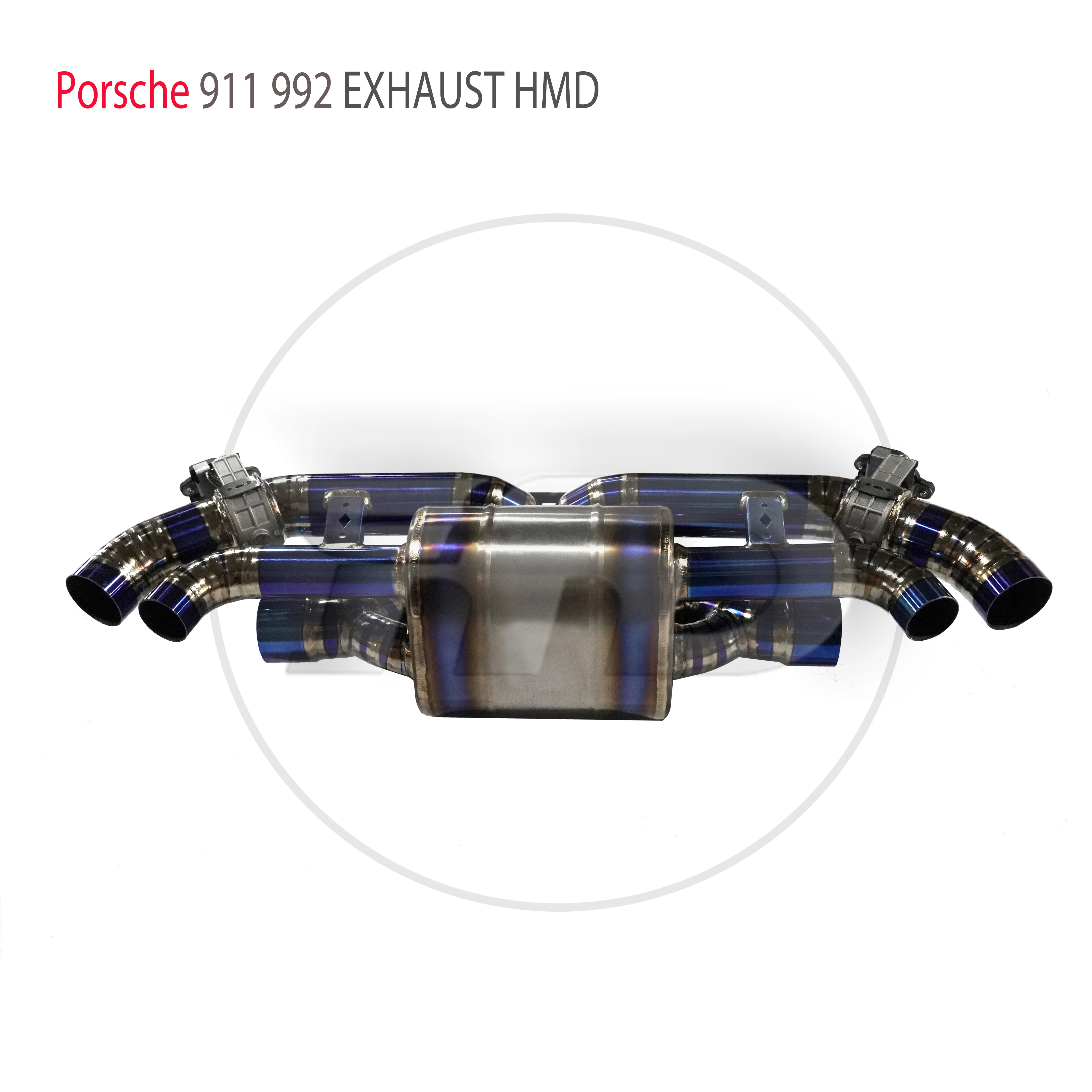 HMD Titanium Exhaust System Performance Valve Catback For Porsche 911 992 Carrera 3.0T Muffler For Cars