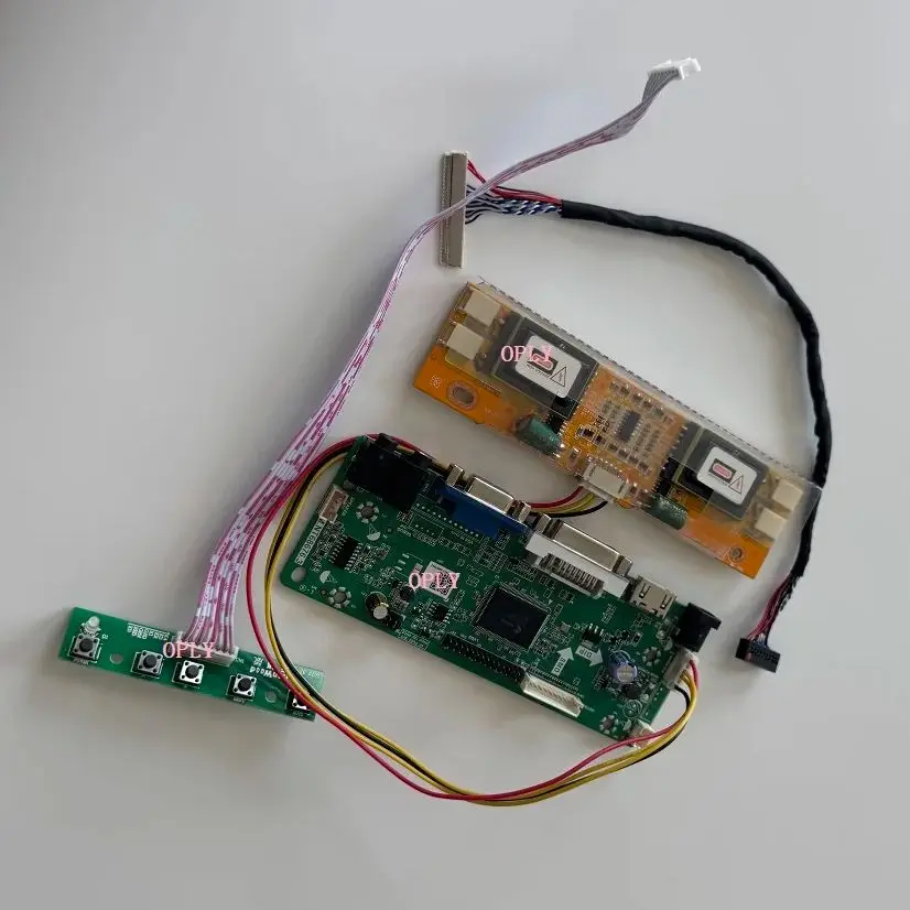 

Комплект для платы контроллера LM190WX1 LTM190M2, HDMI-совместимый DVI VGA LVDS 4 CCFL M.NT68676 1440*900 19 дюймов, дисплей 1440X900, сделай сам