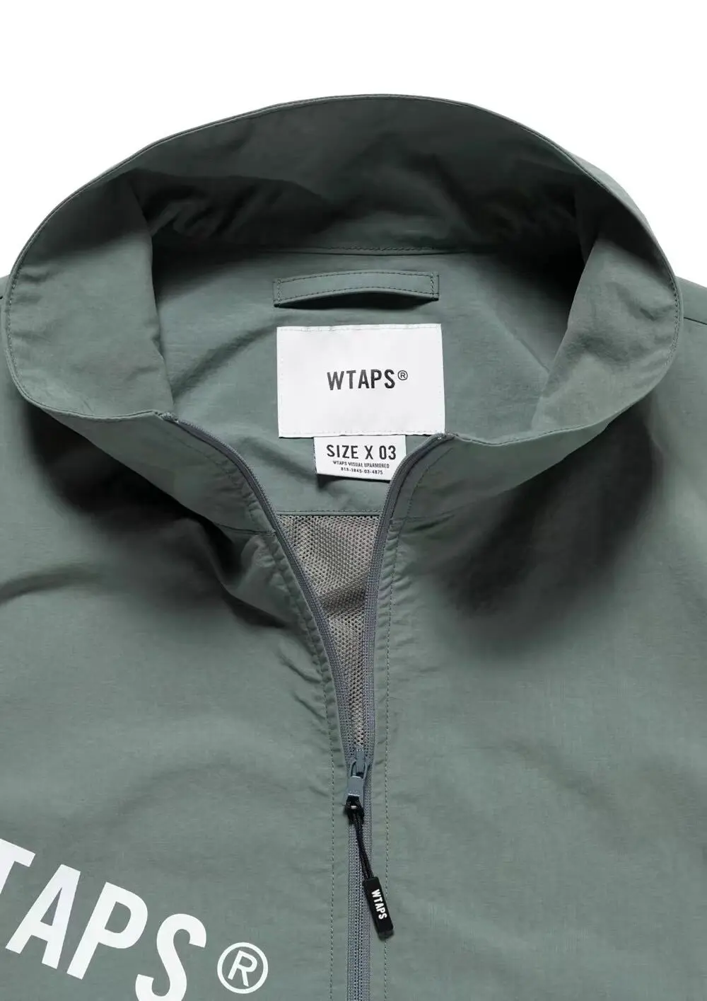 WTAPS 2026 Men's Waterproof Jacket Outdoor Casual Stand Collar Zip Up Windbreaker Loose Fit Japanese Streetwear Functional Coat