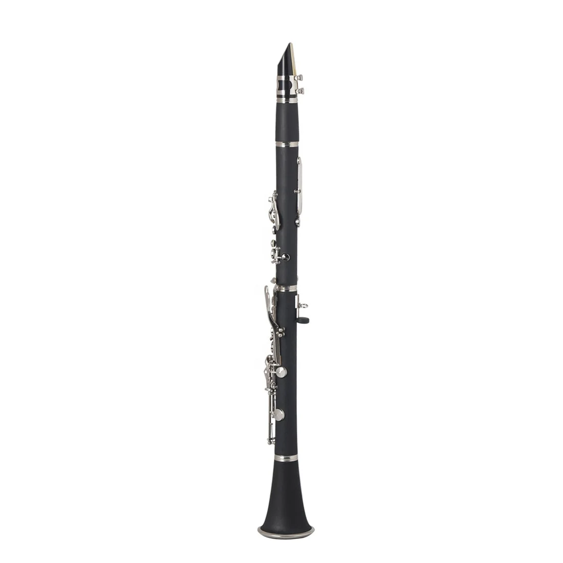 

Professional B-flat 17-key Bakelite Clarinet OEM BB Nickel Plated Flute 17 Lead-free Welding Copper-nickel CN;TIA 670mm IN950