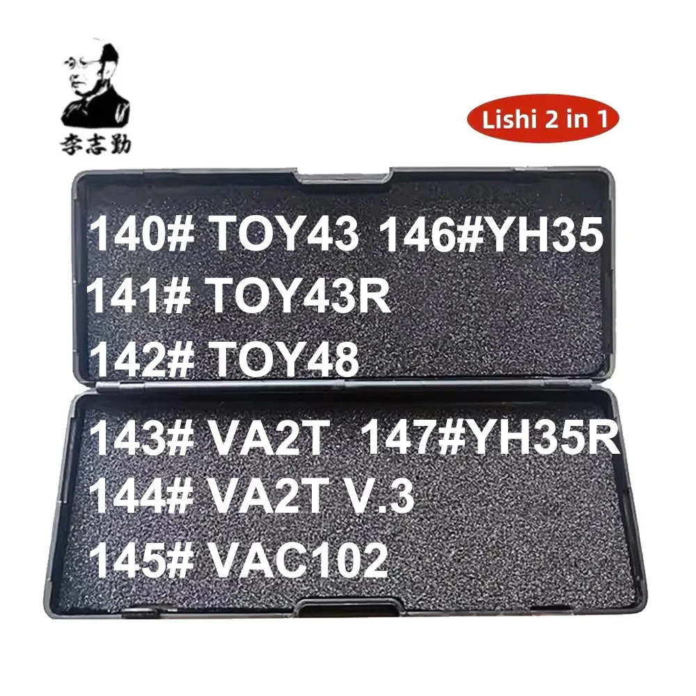 140#-147# Lishi tool 2 in 1 TOY43 TOY43R TOY48 VA2T V.3 VAC102 YH35 YH35R 2in1 tools
