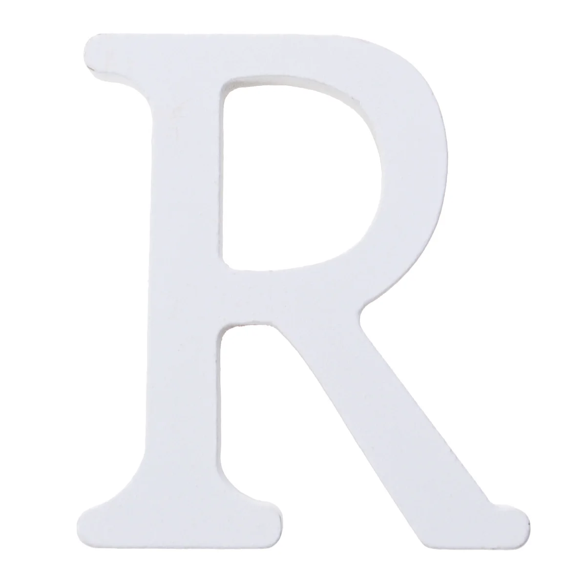 

Wood Alphabet R Letter Decor Ornaments for Home Party Birthday Wedding Photography Props Bamboo Signs Room Table