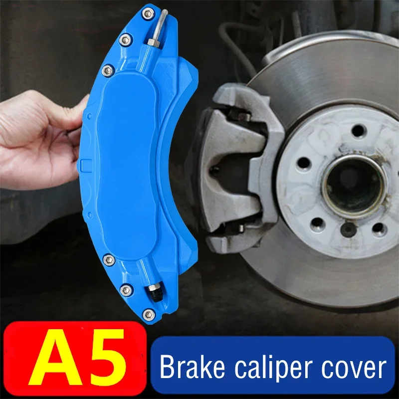 Aluminum Alloy Metal Brake Caliper Cover For Audi A5 45 TFSI 45TFSI Sportback Coupe Quattro Cabriolet 40 TFSI 40TFSI 2017 2019