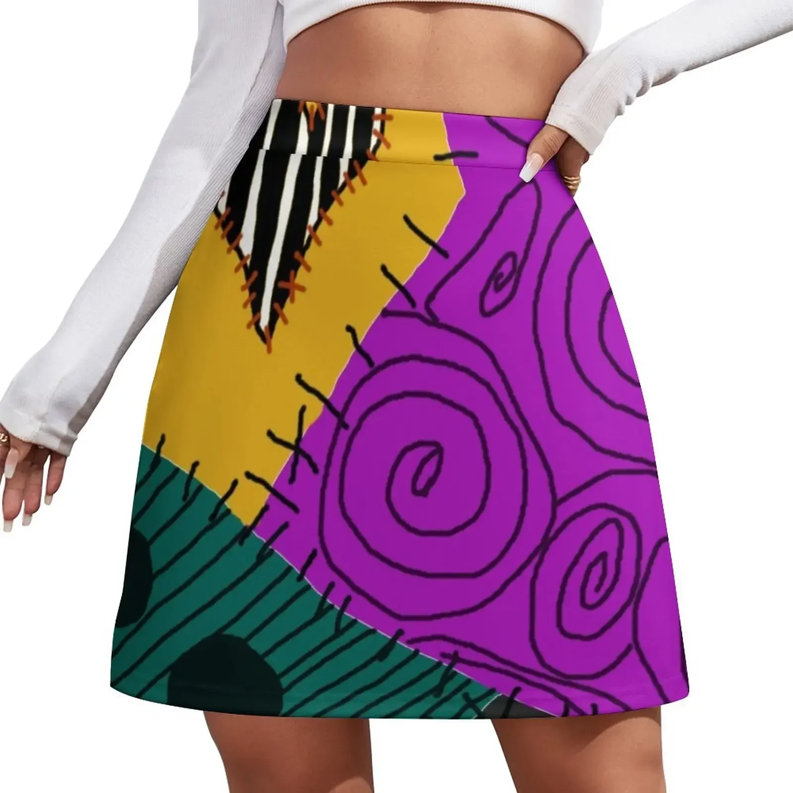 

Sally's New Patch Mini Skirt new in dresses extreme mini dress summer dresses for women 2026