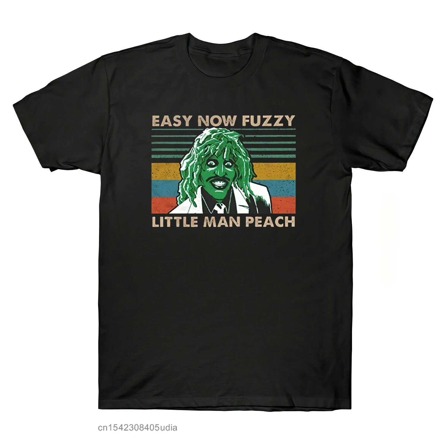 

Old Gregg Easy Now Fuzzy Little Man Peach T Shirt The Mighty Boosh Comedy Tees Harajuku Ullzang T Shirt Men Tshirt Top Tees