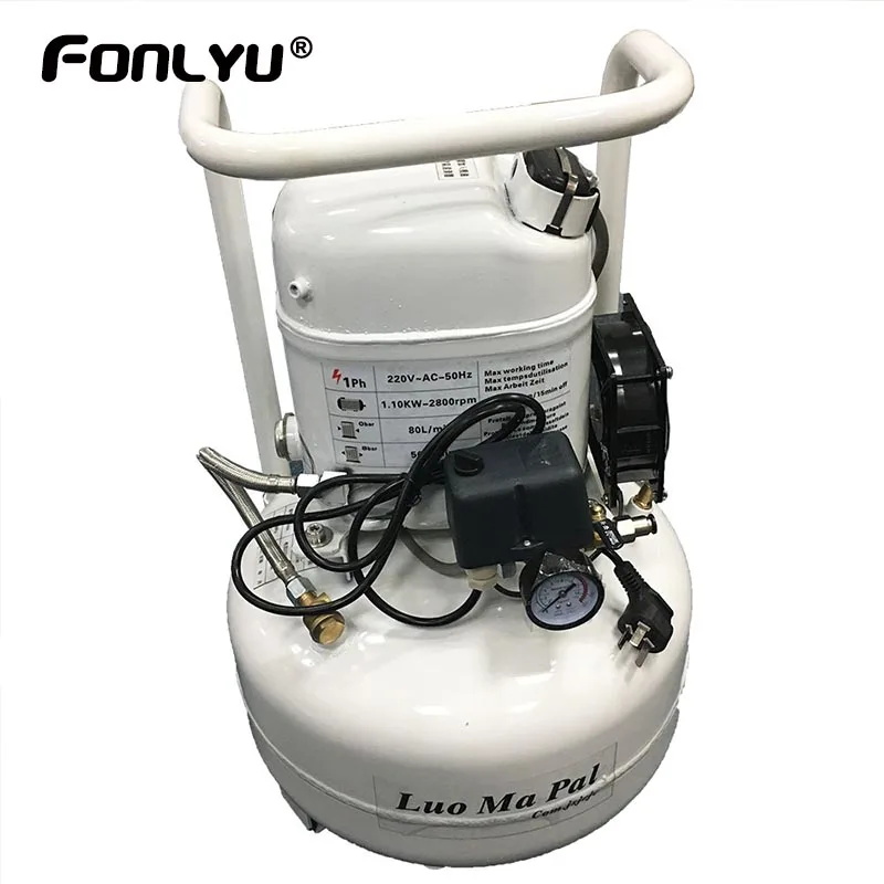 

CP03 220V 1100W Mute Air Compressor High Quality Machine 80L/Min for Phone Repair Refurbish Laminator Bubble Remover