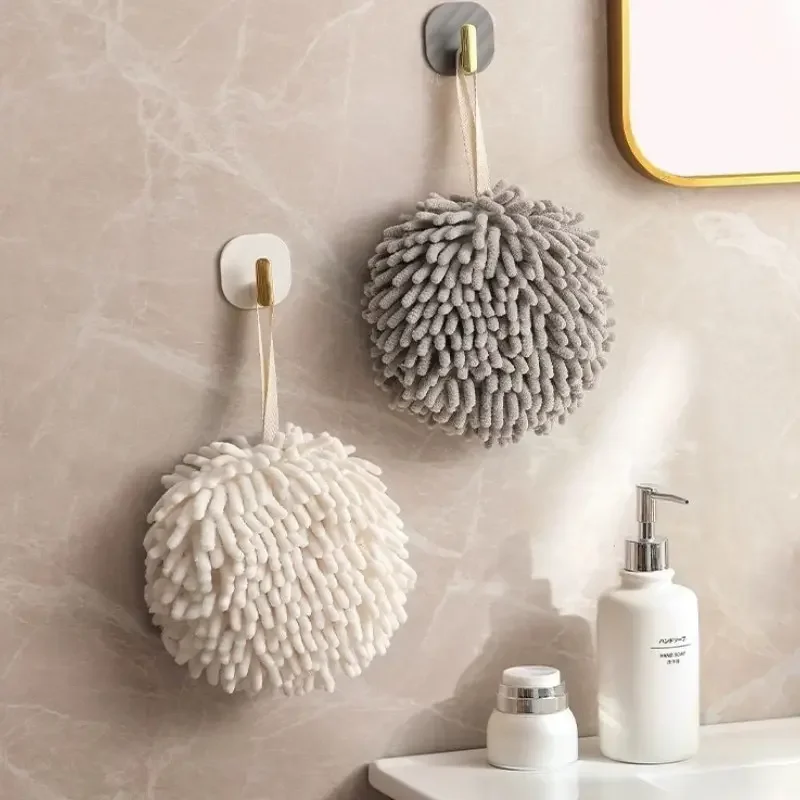 Youpin Xiaomi Ball per pulire le mani asciugamano per pulire le mani cucina e toilette adorabile straccio appeso asciugamano gancio regalo asciugatura rapida casa