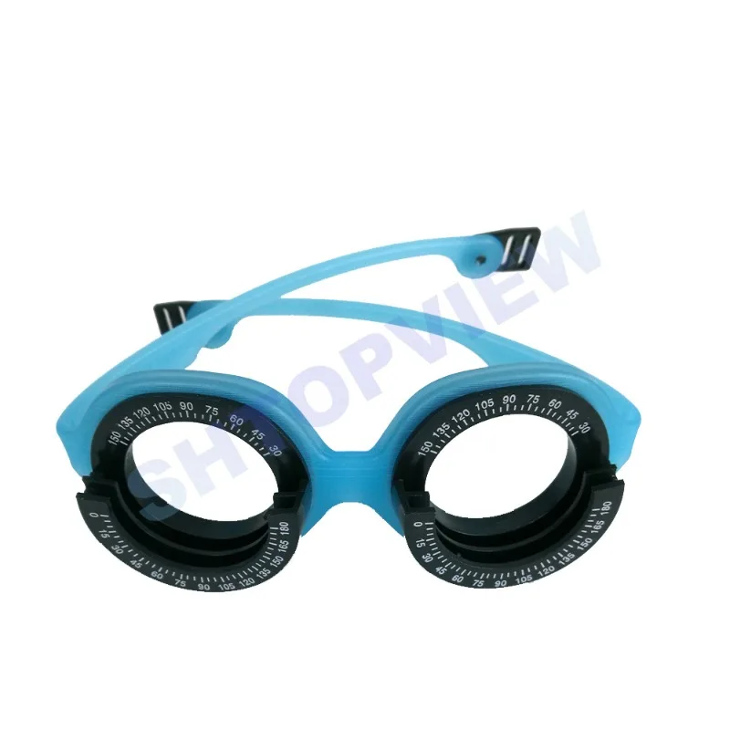 Placement Optometry Try-on Frame RB-307 Fixed Pupil Distance Plastic Frame for Children's Test Frame Inserts