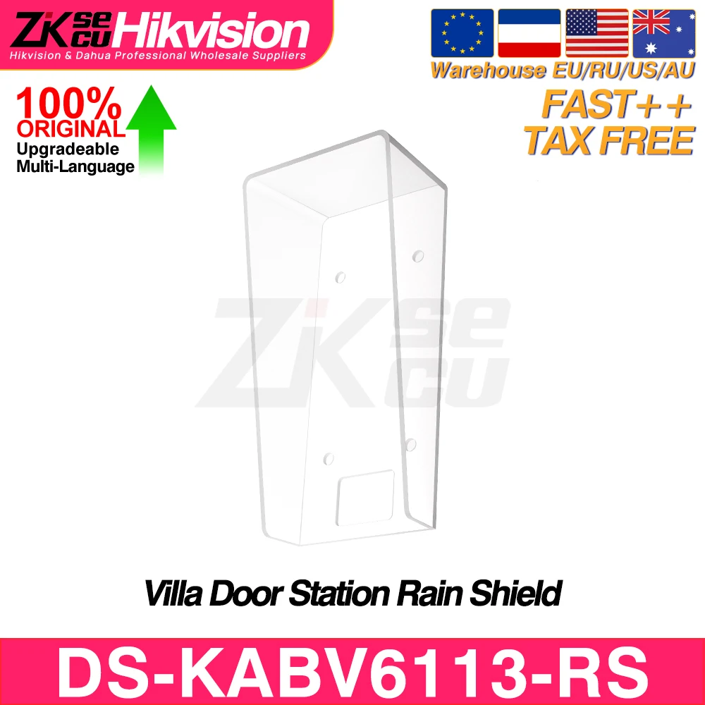 Original Hikvision DS-KABV6113-RS Villa Door Station Rain Shield Protective Shield for KV6103/6113 Series Villa Door Station