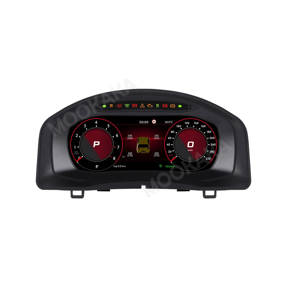 Car LCD Dashboard For Volkswagen Tiguan 2010-2017 Digital Cluster Instrument Panel Cockpit Multifunctional Speedometer