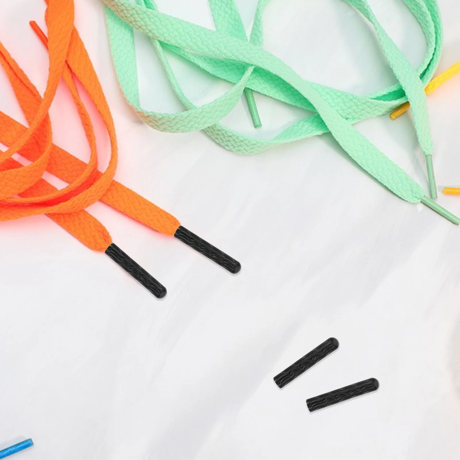 

4Pcs Metal Shoelace Tips Stylish Durable Ends for Various Laces and Accessories for Shoelaces Shoe Lace Ends Tips