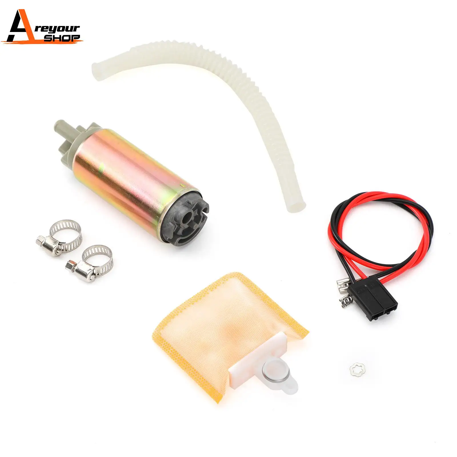 

Areyourshop Fuel Pump For FLHP FLHR FLHT FLST FXST 62357-00 62897-01 62897-01A 62897-01B Motor Parts