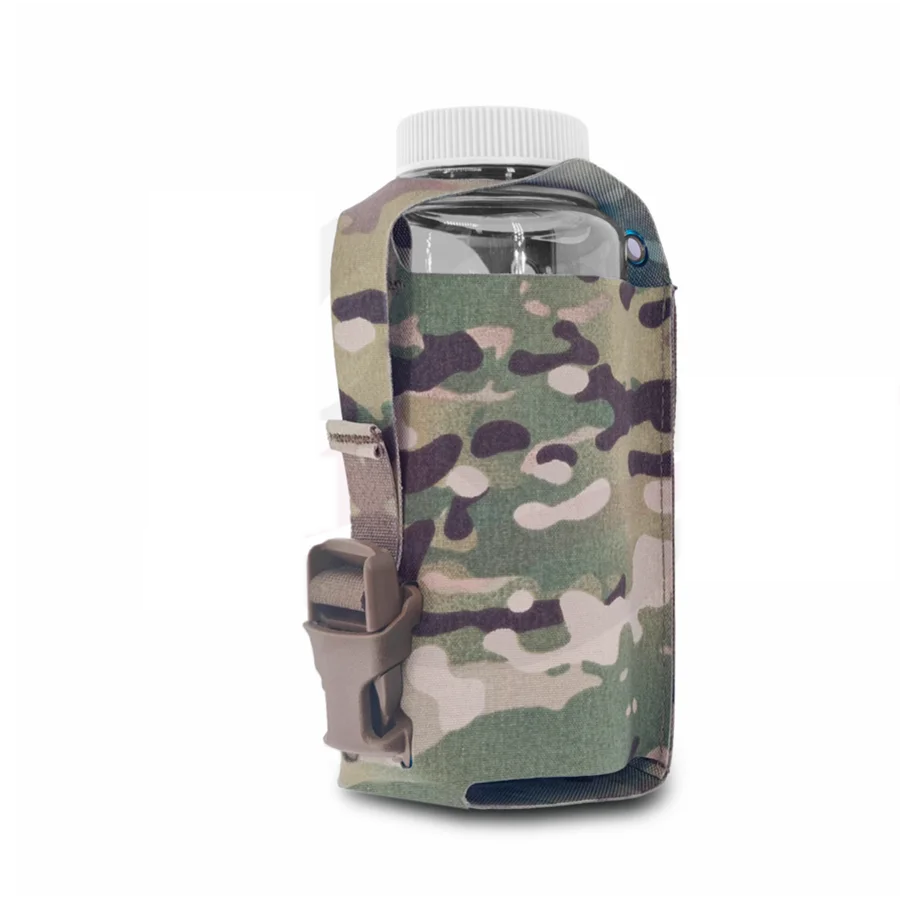 1L Water Bottle Pouch Tactical Chest Hanging Accessories Bag