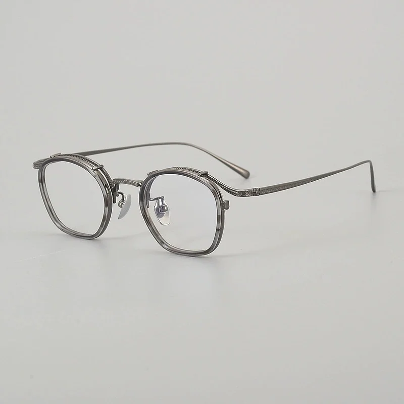 Belight Optische Ovale Form Vintage Retro Design Männer Frauen Acetat Mit Titan Brillen Rahmen Rezept Objektiv ZL8018