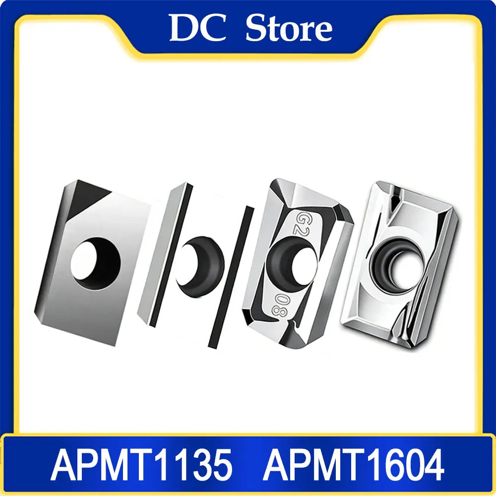 APMT1135 APMT1604 APKT1604 APKT MA G2 Aluminum Turning Tool Carbide Insert Milling turning tools APKT 1135 1604 Milling Inserts