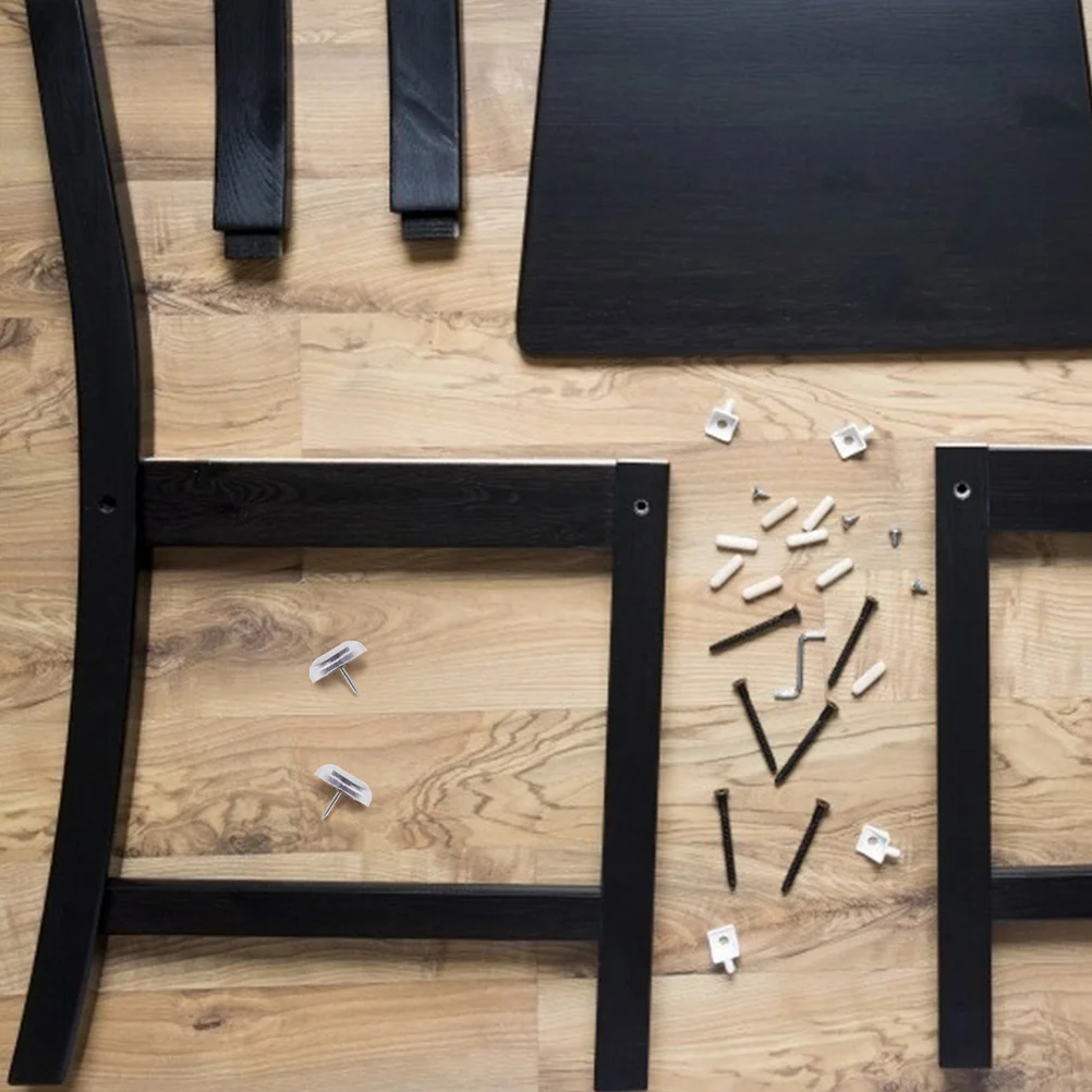 24 шт., защитные приспособления для ножек мебели, противоскользящие, прочные, тихие стулья, столы, деревянная плитка, ламинат, пол, простая установка