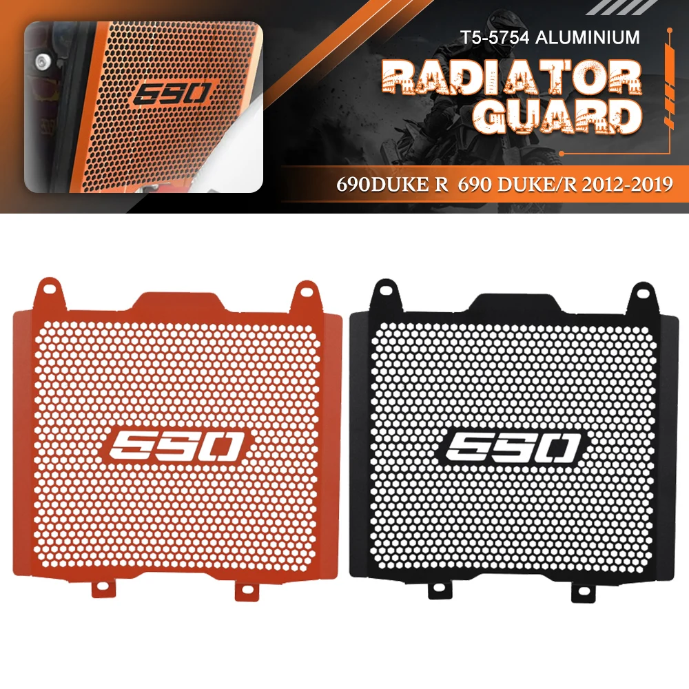 

FOR KTM 690 DUKE R 2012 2013 2014 2015 2016 2017 2018 2019 Radiator Guard Protector Grille Cooler Cover Water Tank Protection