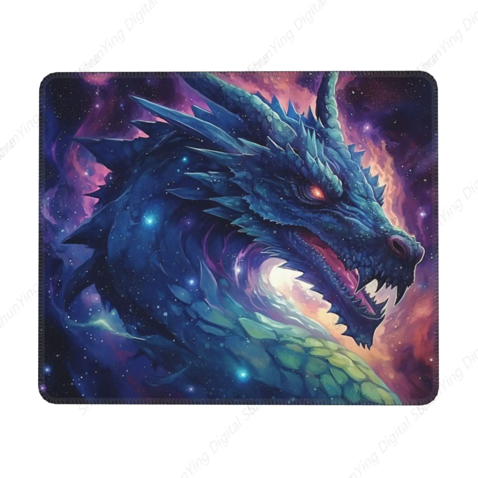 

Cool Punk Dragon Mouse Pad Anti Slip Rubber Suitable For Office Mouse Pads On Male And Female Laptops 18*22cm