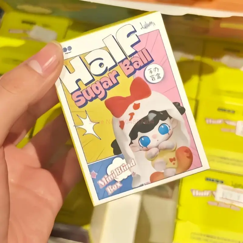 

New Original Lulumi Half-Sugar Ball Series Mini Blind Box Cute Adorabletoys Figurines Decorative Doll Surprise Toys Gifts