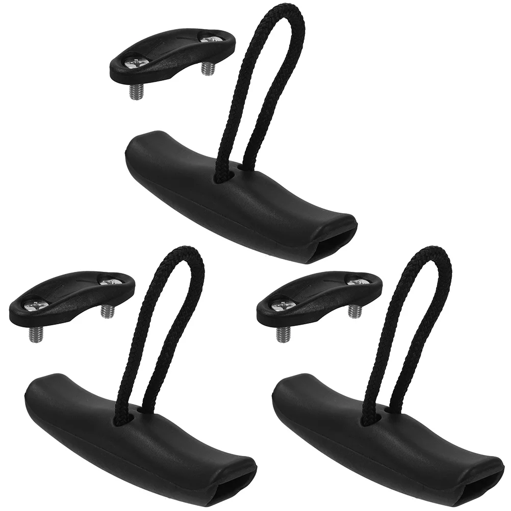 

3 Pcs Nylon Handle Canoe Boat Accessories Carry Kayak Handles Kit Replaceable for