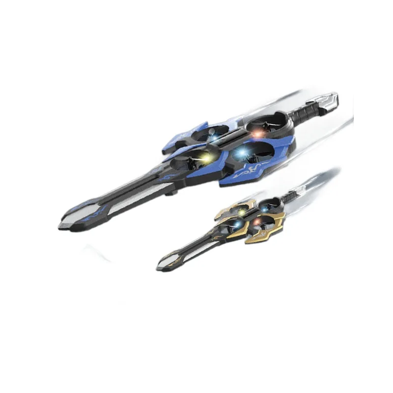 Avion RC en mousse pour enfants, épée volante télécommandée, geste d'avion, détection intelligente, quadrirotor 360 °   Drone jouet défilant