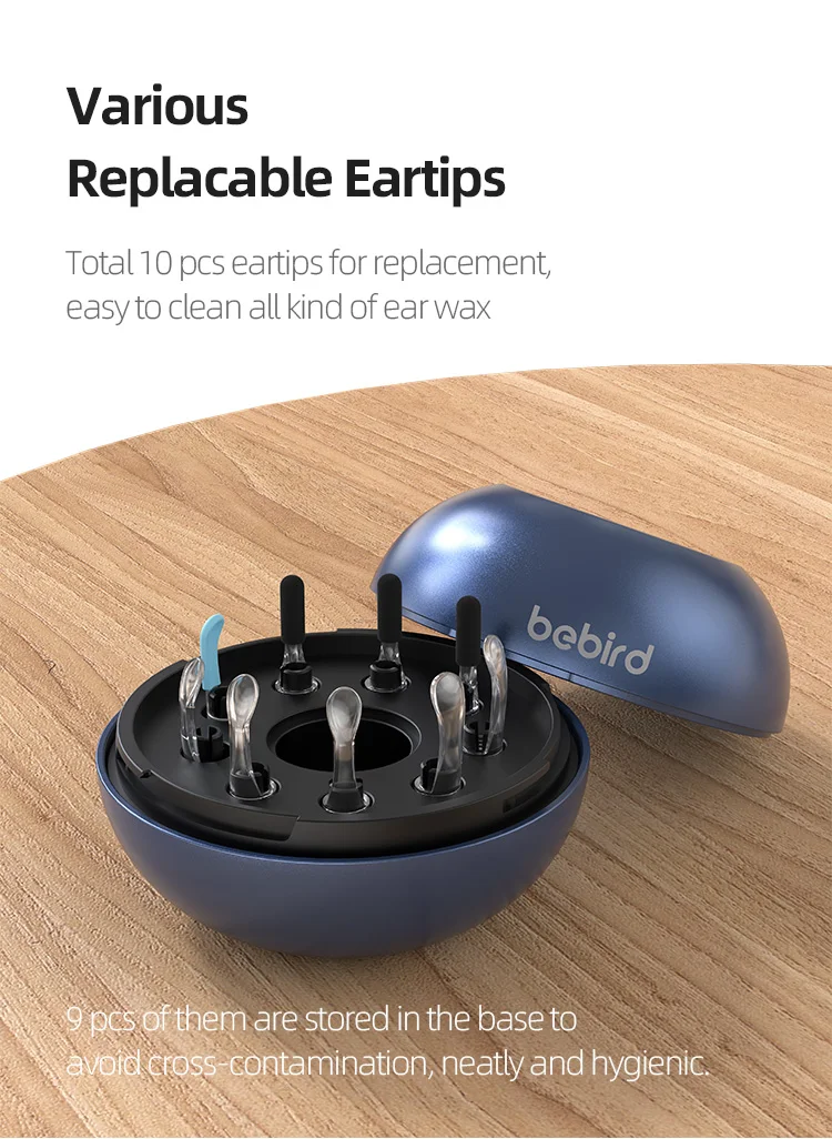 Bebird M9 Pro Smart Visual Ear Wax Remover With Camera, Endoscope_voghion.com