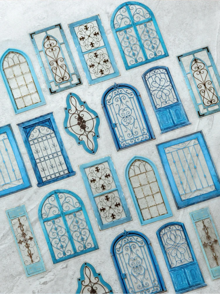 JIANQI 20 Stück Blumen-Fensteraufkleber aus PET-Material, Collage, Junk Journal, DIY Scrapbooking-Zubehör, Ästhetische Dekor-Aufkleber – Detail 15