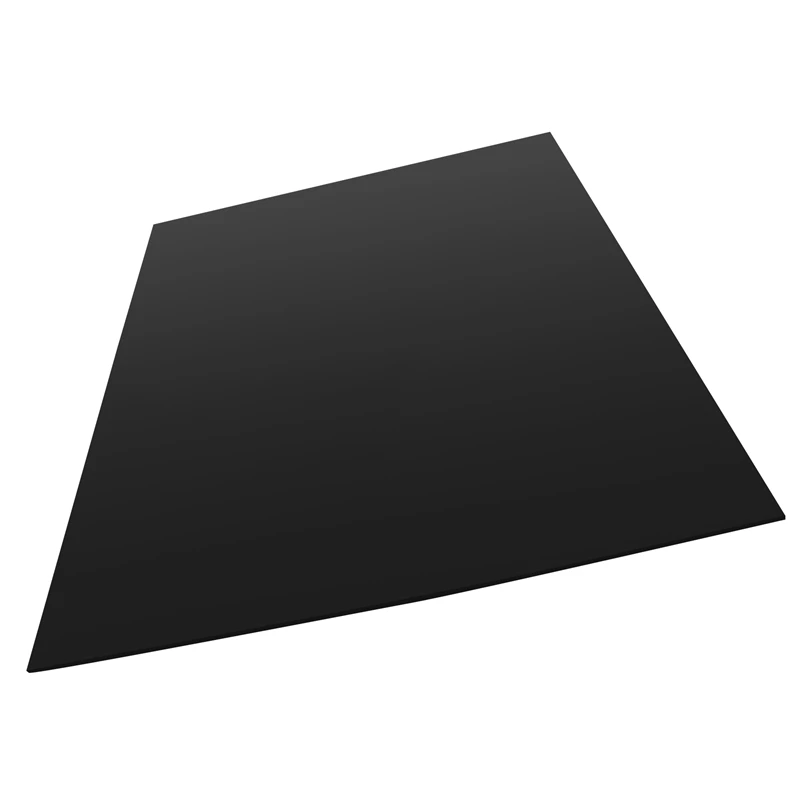 

ABVH-Guitar Bass Pickguard Sheet Scratch Plate Blank Material 1 Ply Black 43 X 29 Cm