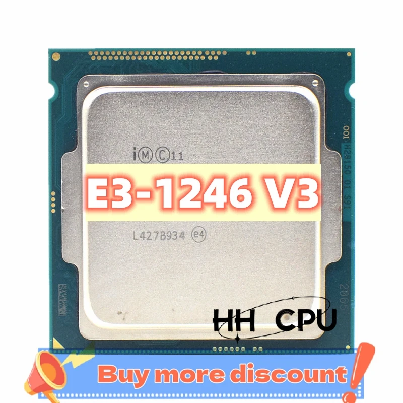 Xeon 1246V3 E3 1246 V3 3.5GHz 4-Core LGA 1150 cpu processor