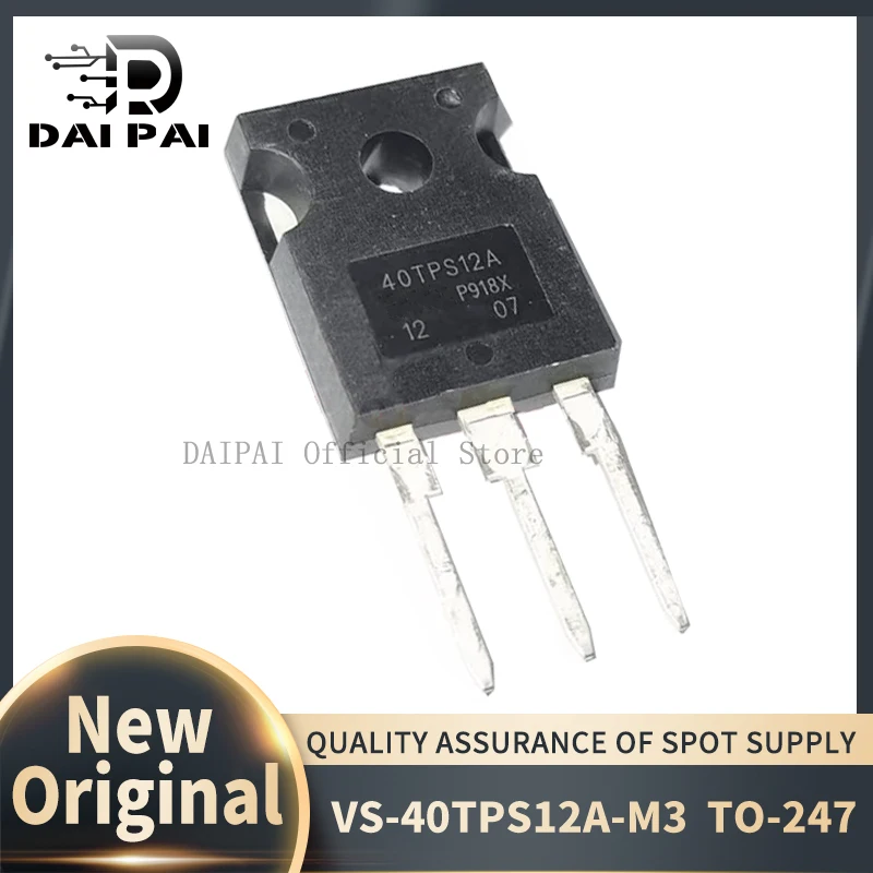 (10Pcs/Lot) 100% new original  40TPS12A 40TPS12APBF VS-40TPS12A VS-40TPS12A-M3 TO-247 triac 55A 1200V