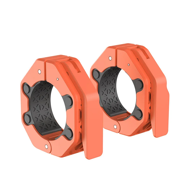 NO-Magnetic Nylon Quick Release Safety Dumbbell Barbell Clasp Portable Quick Release Clasp Head 5CM Clasp Head Lock