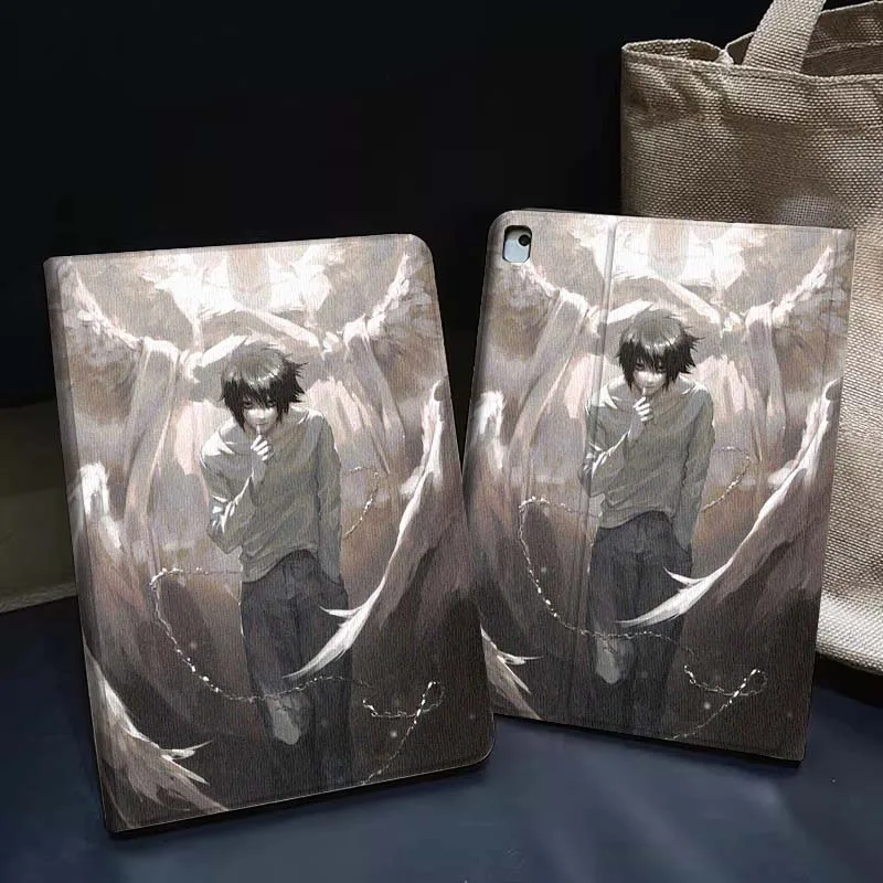 

Death Note Anime Cool Art Tablet Case For Apple iPad Air Pro mini 1 2 3 4 5 6 7 8 9 11 M2 M3 M5 M4 5th 6th 7th 10th 11th Gift