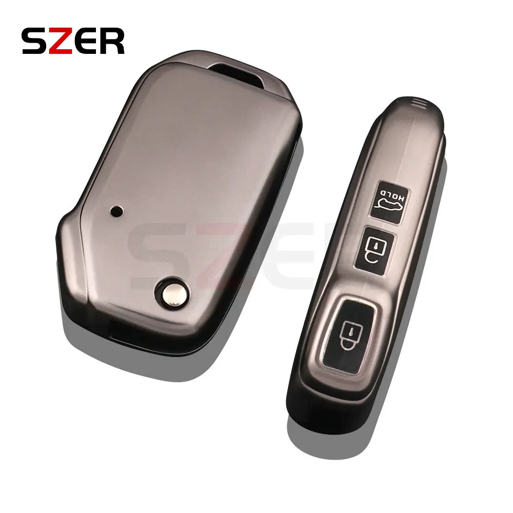 Fashion TPU Car Flip Key Case Cover Shell For Kia Sportage Ceed Xceed Sports K5 Seltos 2019 2020 2022 2023 Accessories