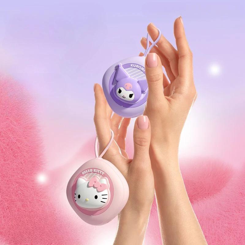 Sanrio Hand Warmer Portable Mini Female Student Warm Gong Bao Rechargeable Heating Hand Grip Heating Explosion-proof Girlfriend