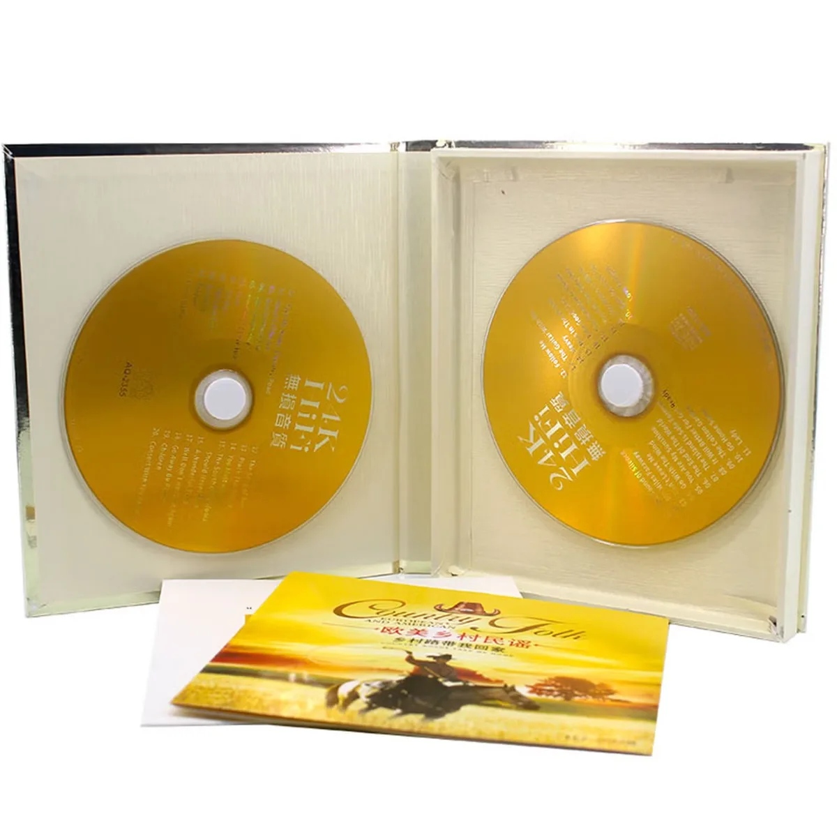 European & American Country Compilation - Classics Including Country Roads Take Me Home - 24K Gold Disc Audiophile Lossless CD view 2
